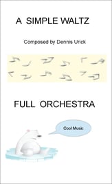 A Simple Waltz Orchestra sheet music cover